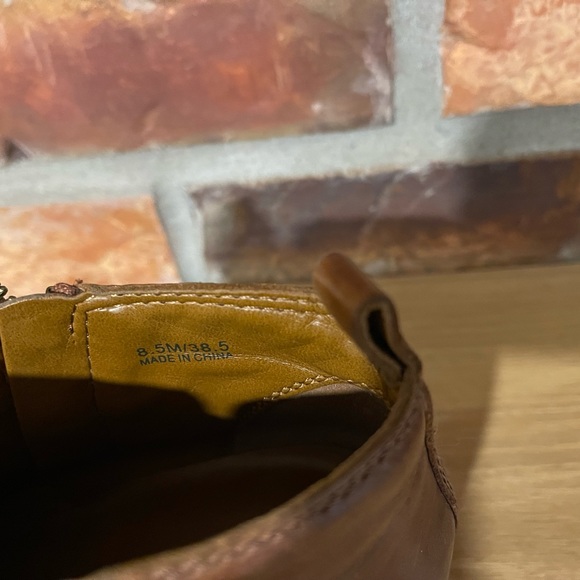 Lucky Brand brown leather ankle boots - Picture 3 of 6